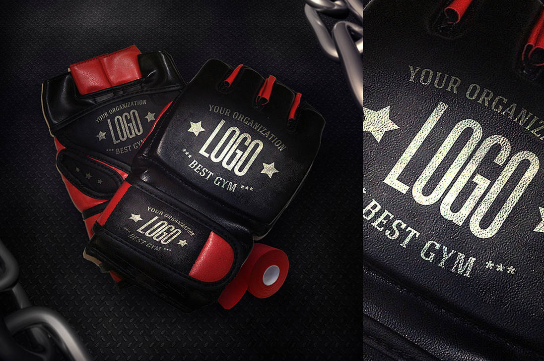 mma_gloves black adams